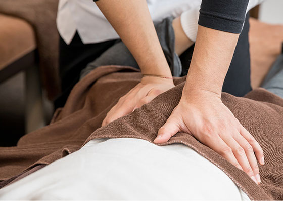 画像：マッサージルーム