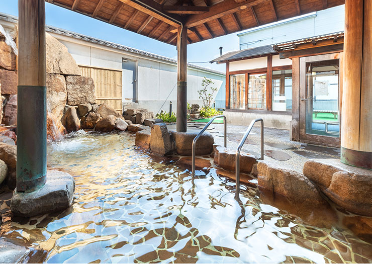 画像：天然温泉