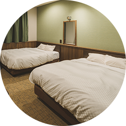 画像：併設ホテル